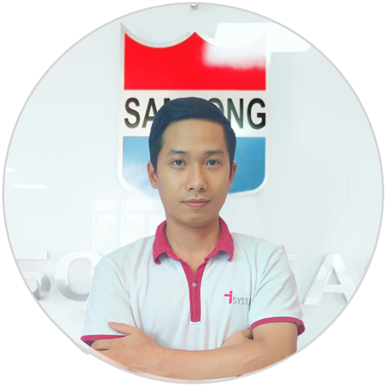 Bánh xe đẩy hàng Hàn Quốc - Samsong Caster Việt Nam - Nhân viên IT Hiếu